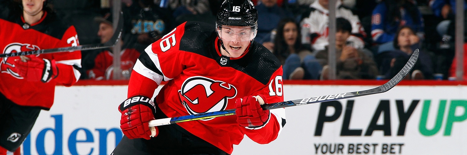 Jimmy Vesey Action Shot