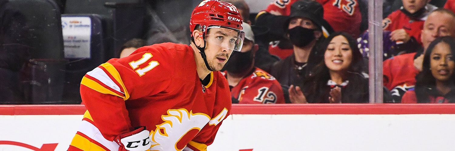 Mikael Backlund Action Shot